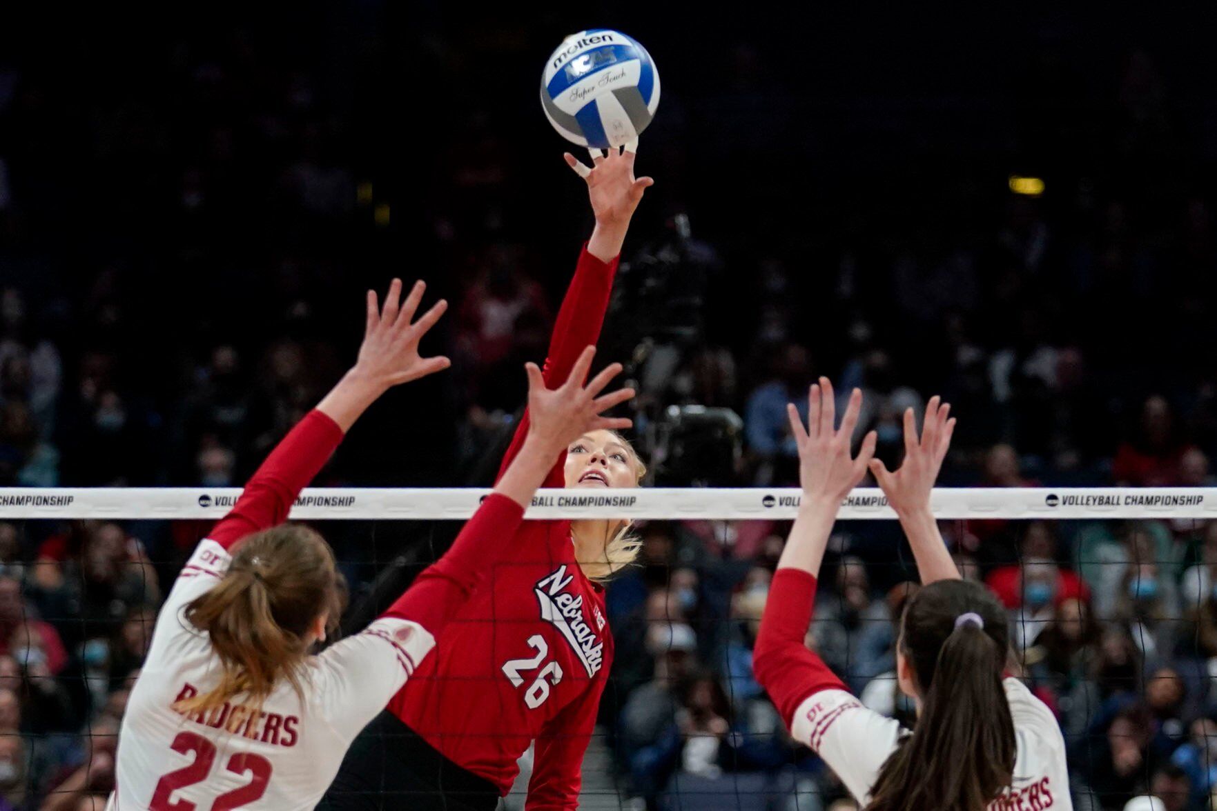 NCAA Wisconsin Nebraska Volleyball
